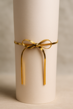 Ribbon Cuff Anti Tarnish Braclete