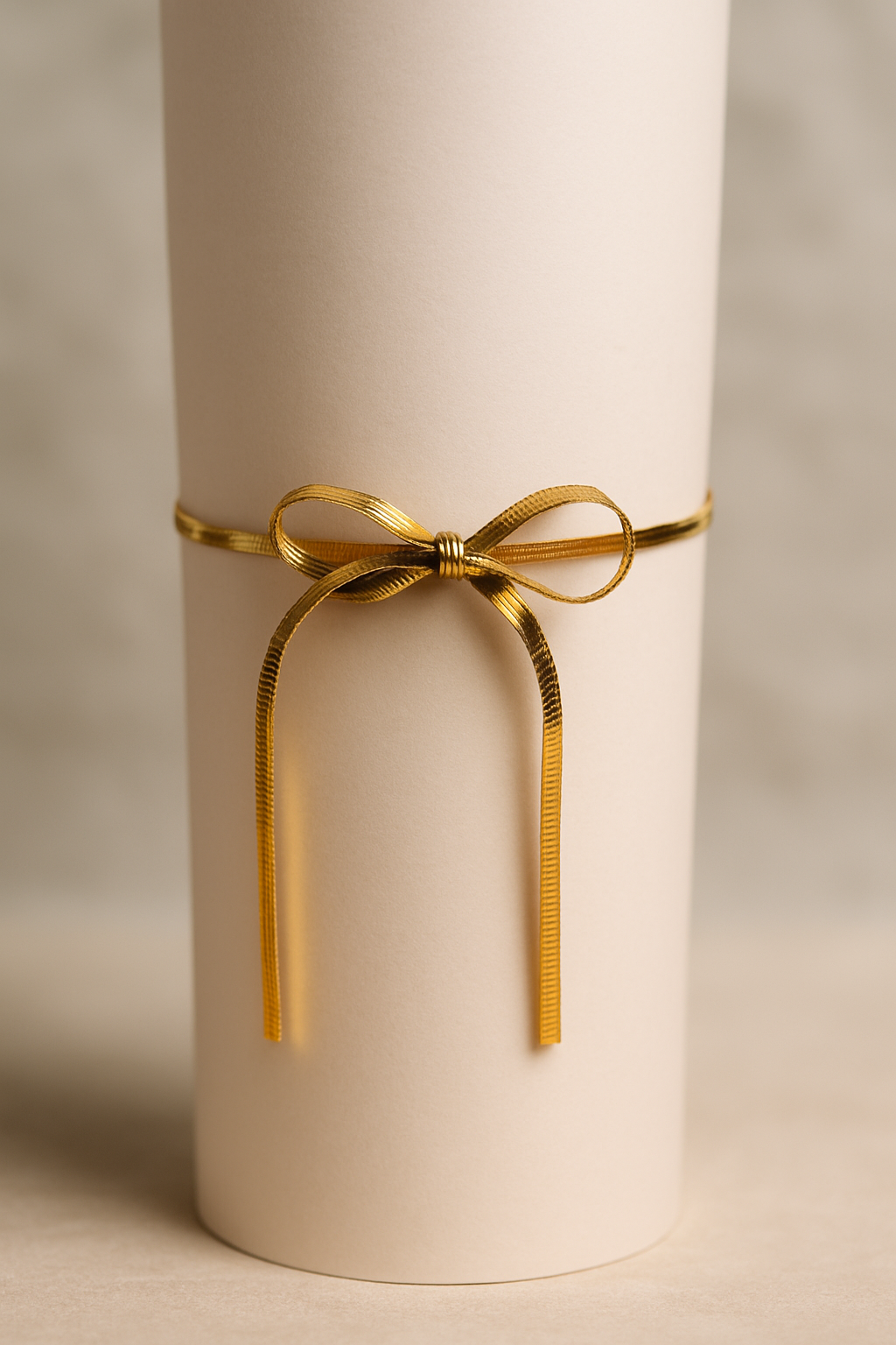 Ribbon Cuff Anti Tarnish Braclete