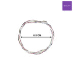 Multi colour stretchable bracelets [Set of 5]