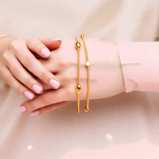 Élan Drapé Anti Tarnish Braclete