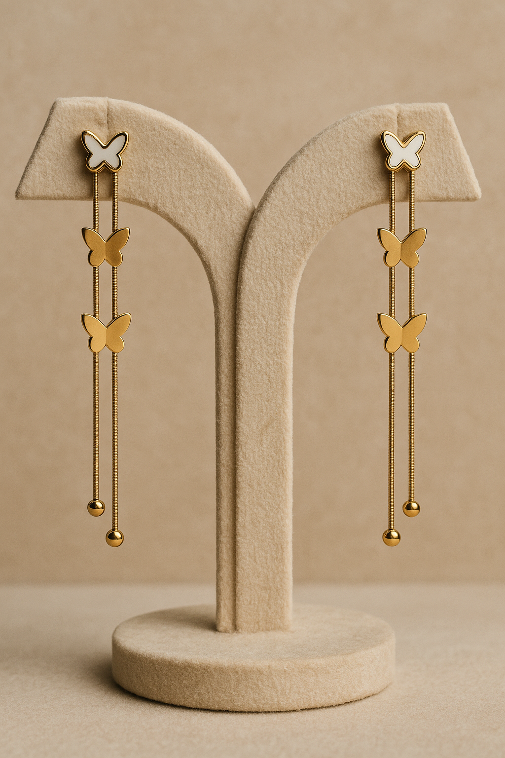 Butterfly Strings Anti Tarnish Earrings