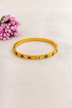 Aurora Gem Thin Wrist Anti Tarnish Bracelet