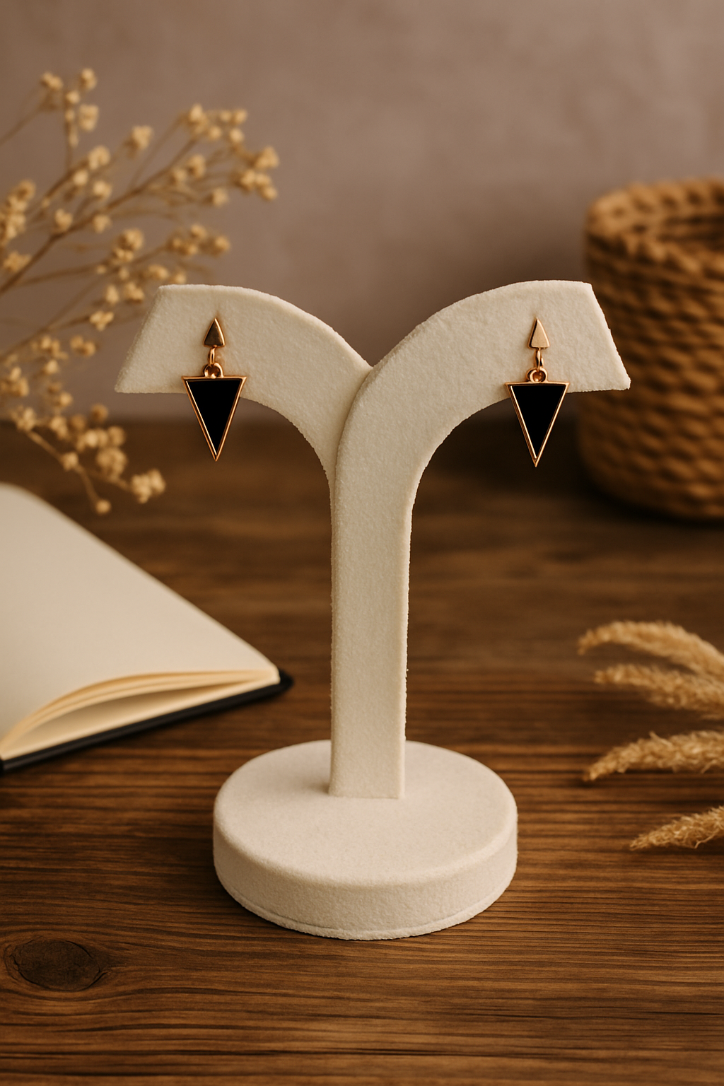 Noir Edge Anti Tarnish Earrings