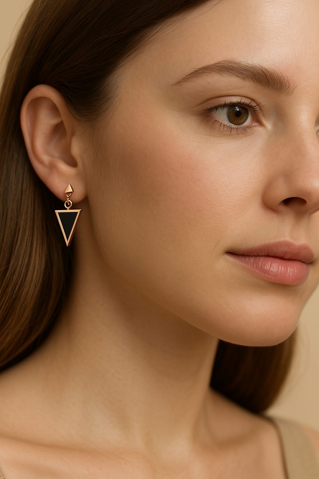 Noir Edge Anti Tarnish Earrings