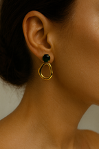 Green Mist Anti Tarnish Earrings