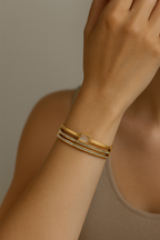 Triluxe Thin Wrist Anti Tarnish Bracelet