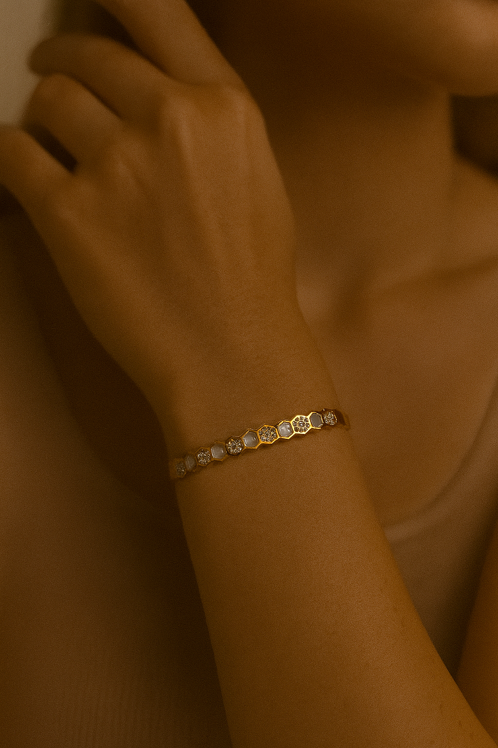 Honey Glow Anti Tarnish Bracelet