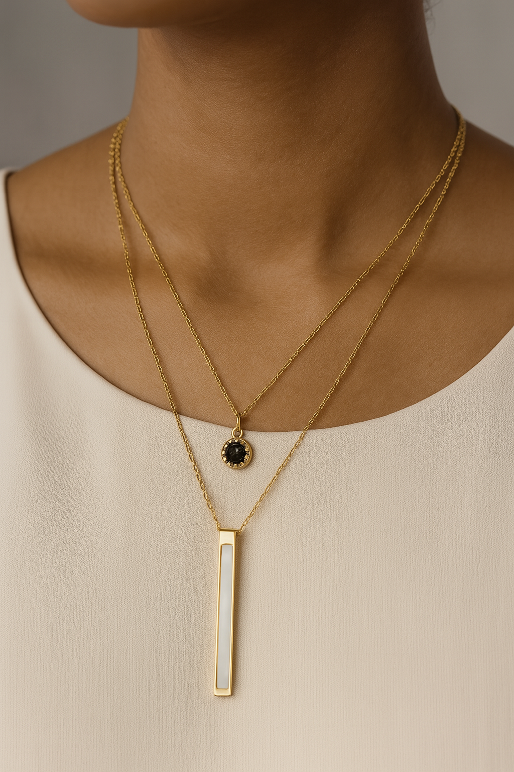Elysian Layers Anti Tarnish Necklace
