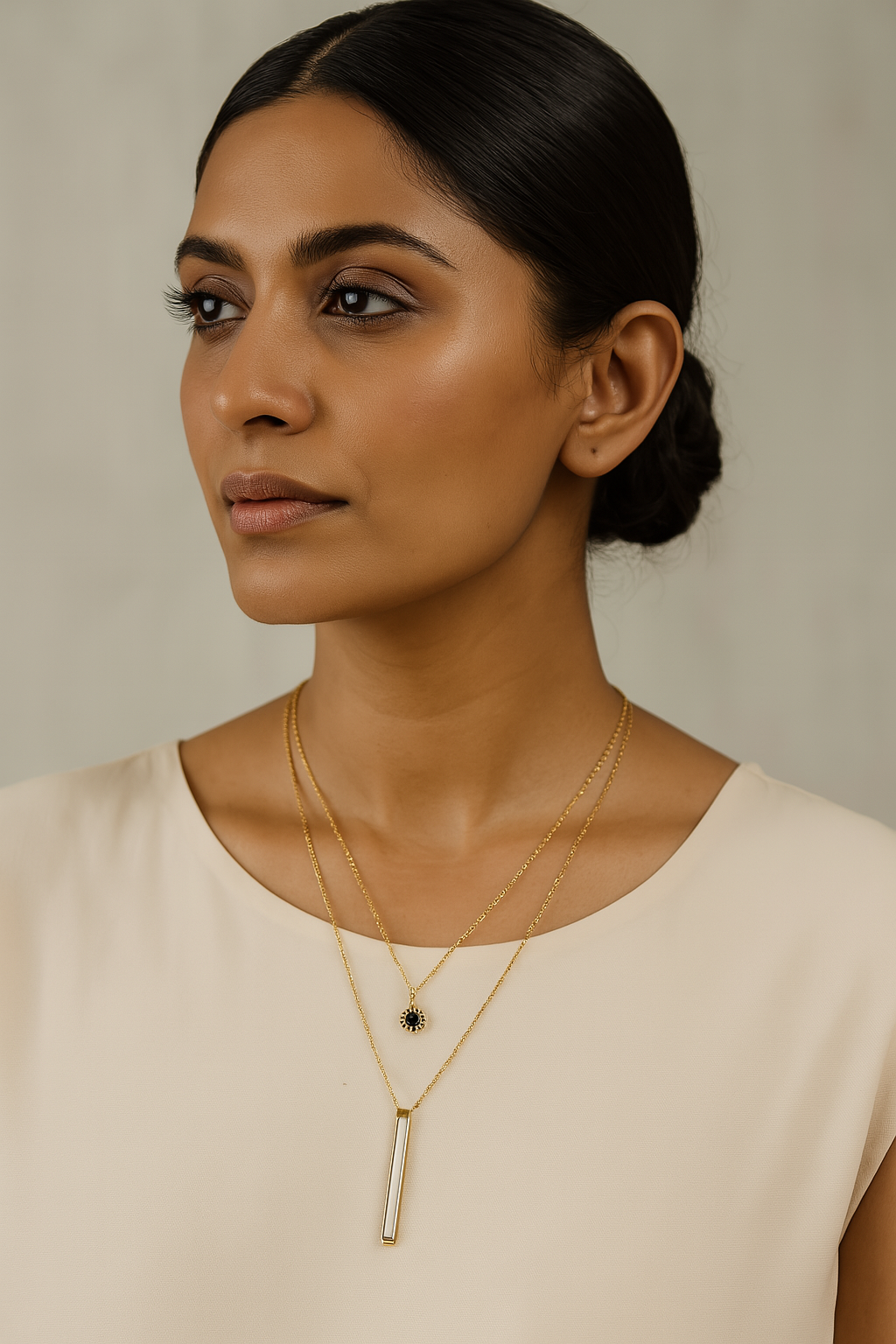 Elysian Layers Anti Tarnish Necklace