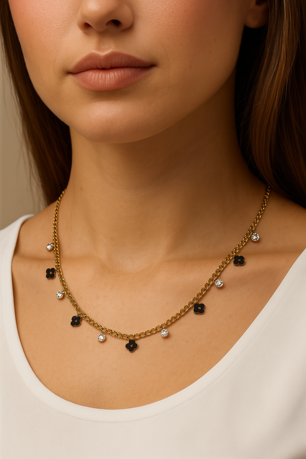 Oriana Charm Anti Tarnish Necklace