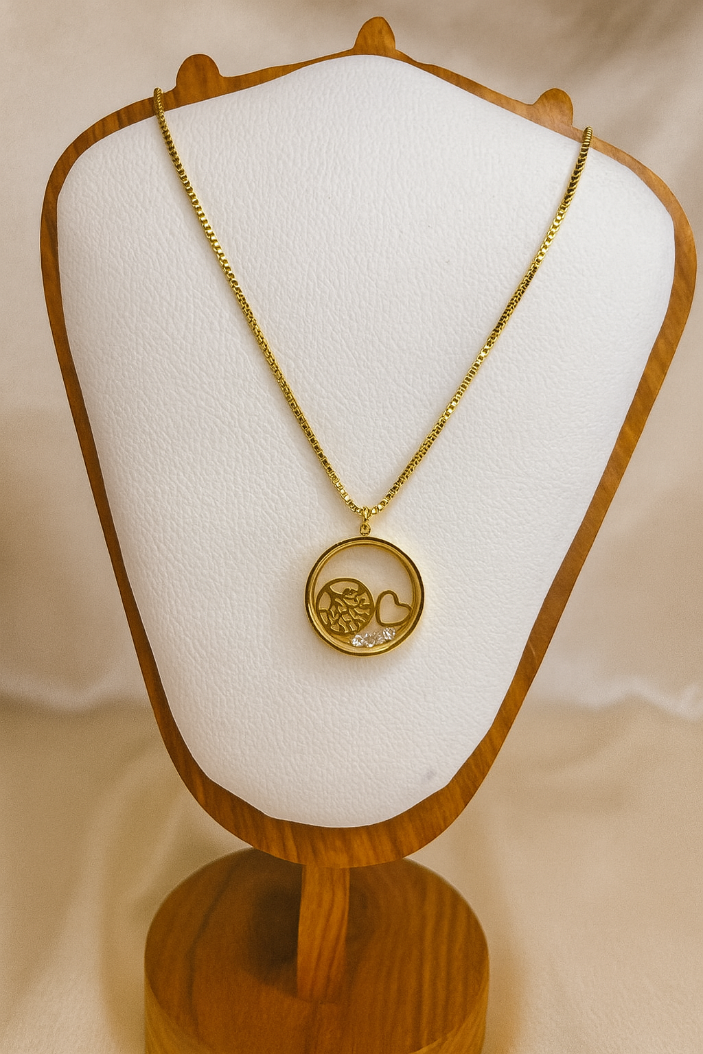 Heart of Grace Anti Tarnish Necklace