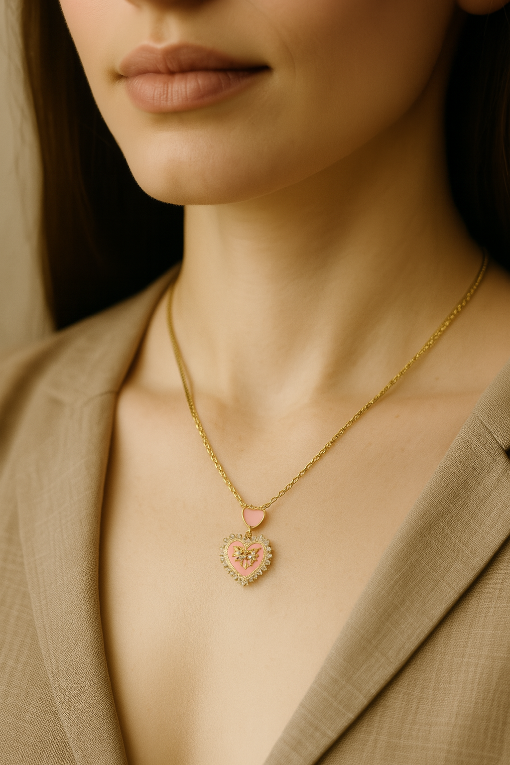 Blush Belle Anti Tarnish Necklace