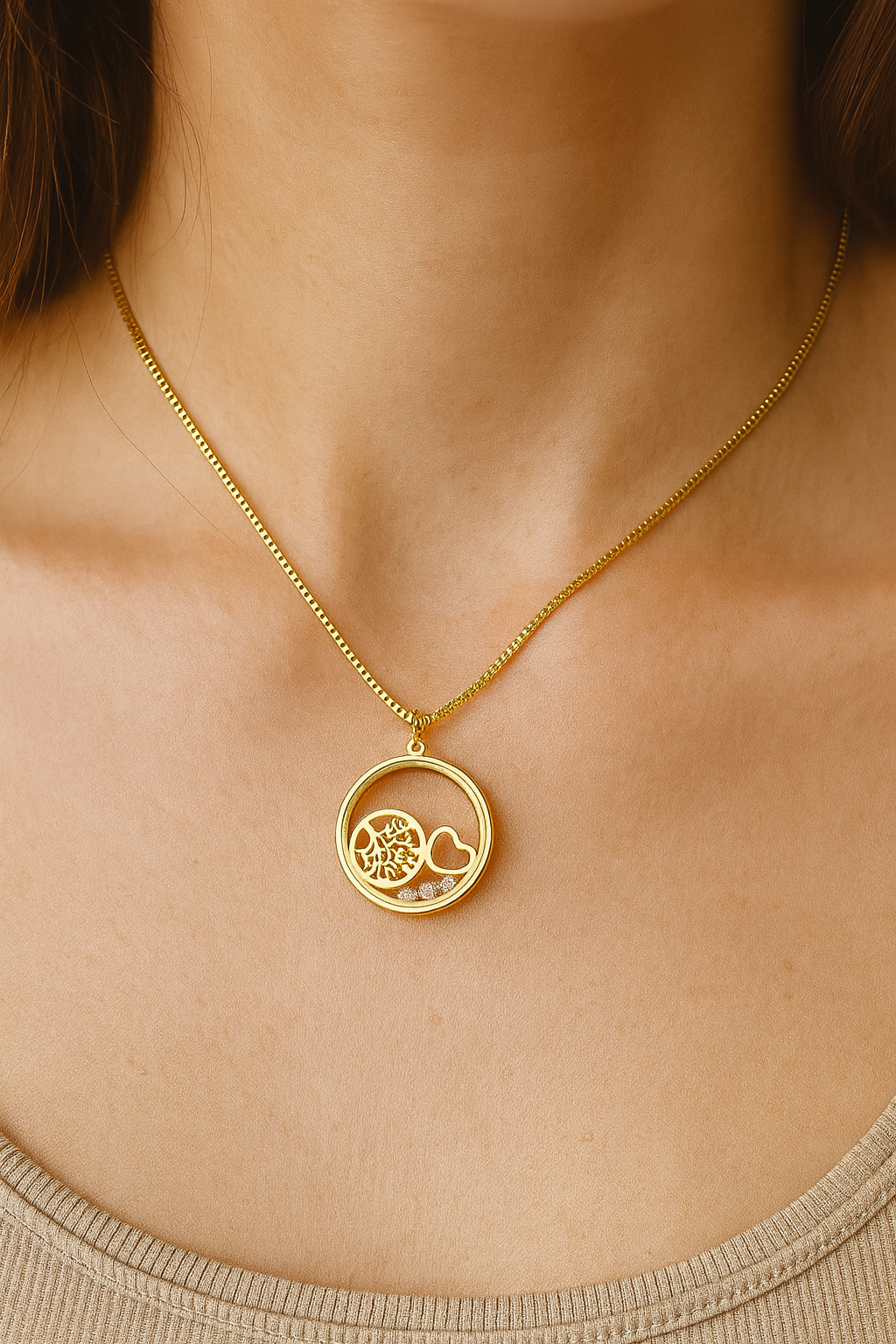 Heart of Grace Anti Tarnish Necklace