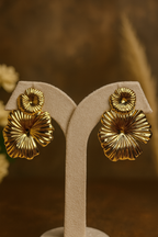 Golden Muse Anti Tarnish Earrings