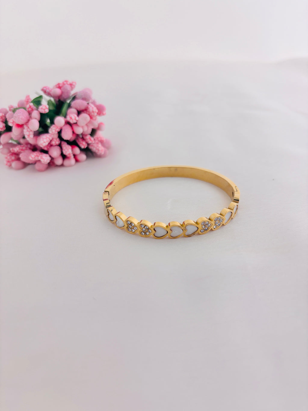 Heartsy Thin Wrist Anti Tarnish Bracelet