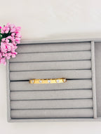 Eterna Hearts Thin Wrist Anti Tarnish Bracelet