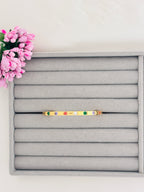 Aurora Gem Thin Wrist Anti Tarnish Bracelet