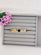 Eterna Clover – Black Anti Tarnish Bracelet