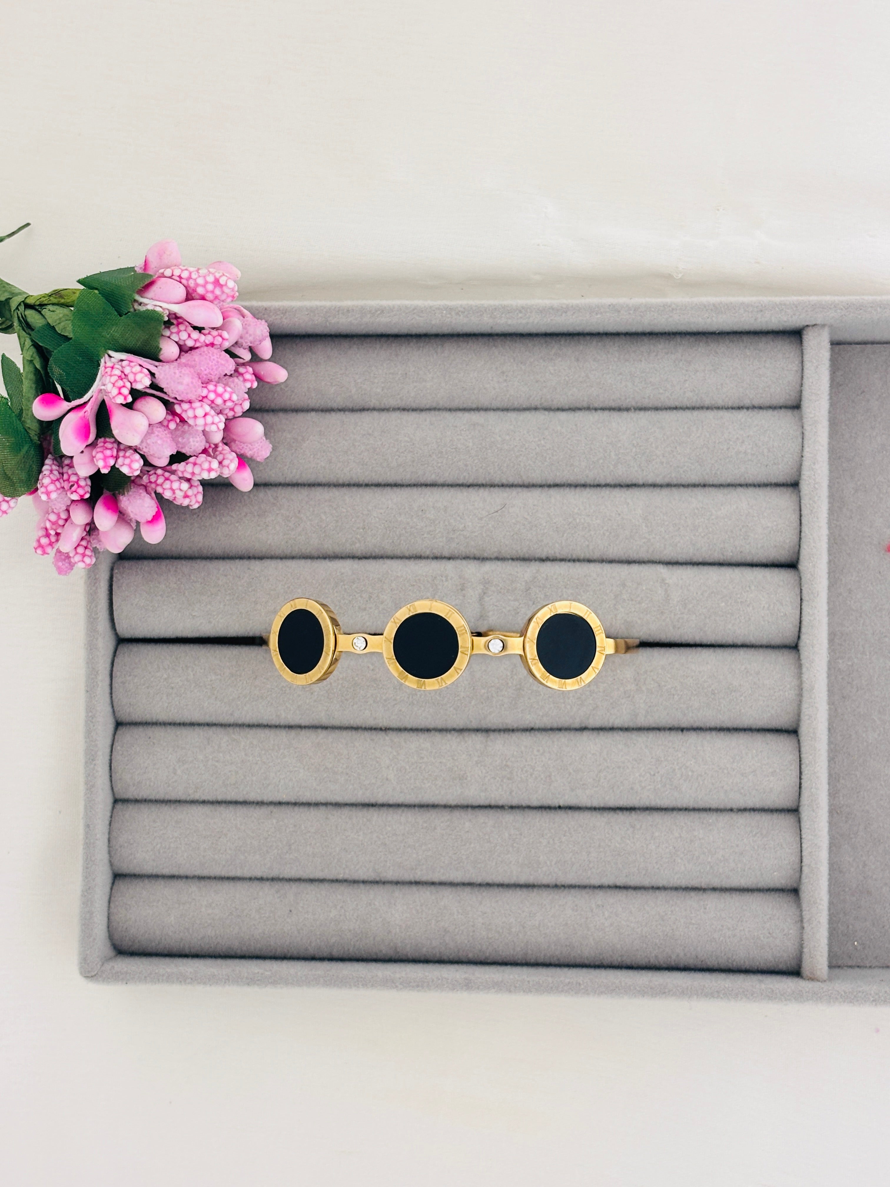 Noir Trio Anti Tarnish Bracelet