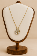 Iris Bloom Anti Tarnish Necklace