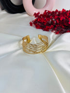 Golden Weave Cuff