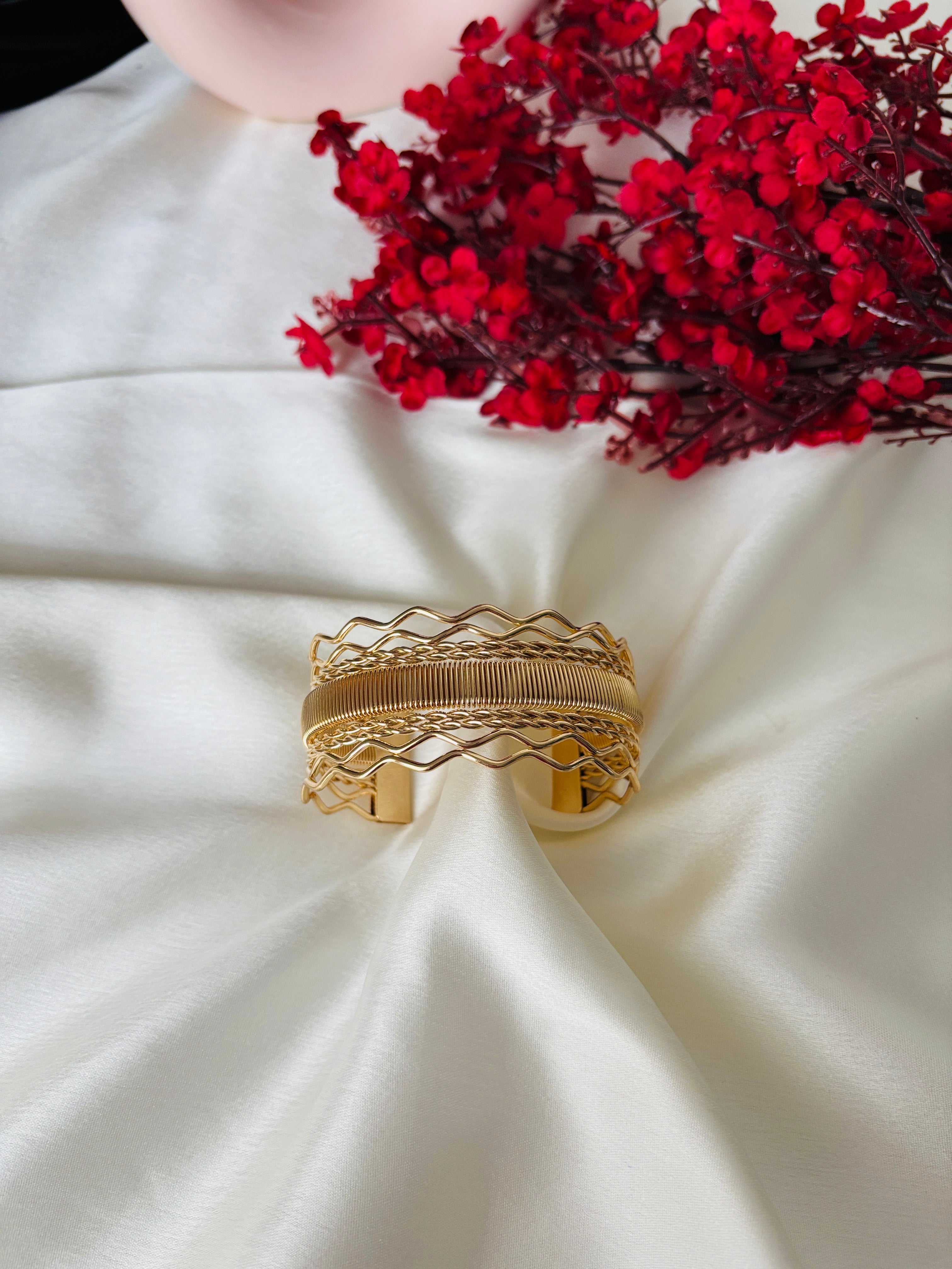 Golden Symphony Cuff