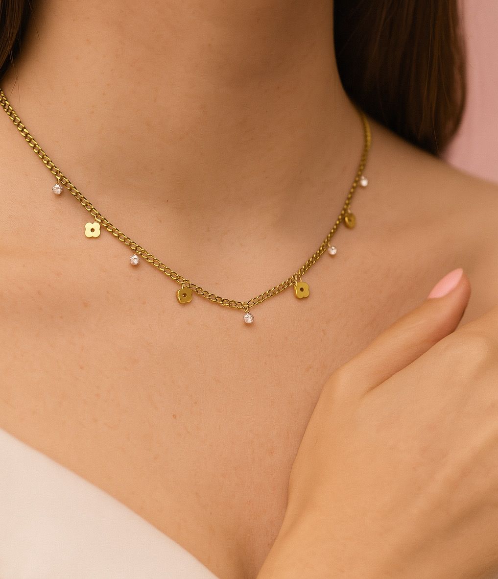 Oriana Charm Anti Tarnish Necklace