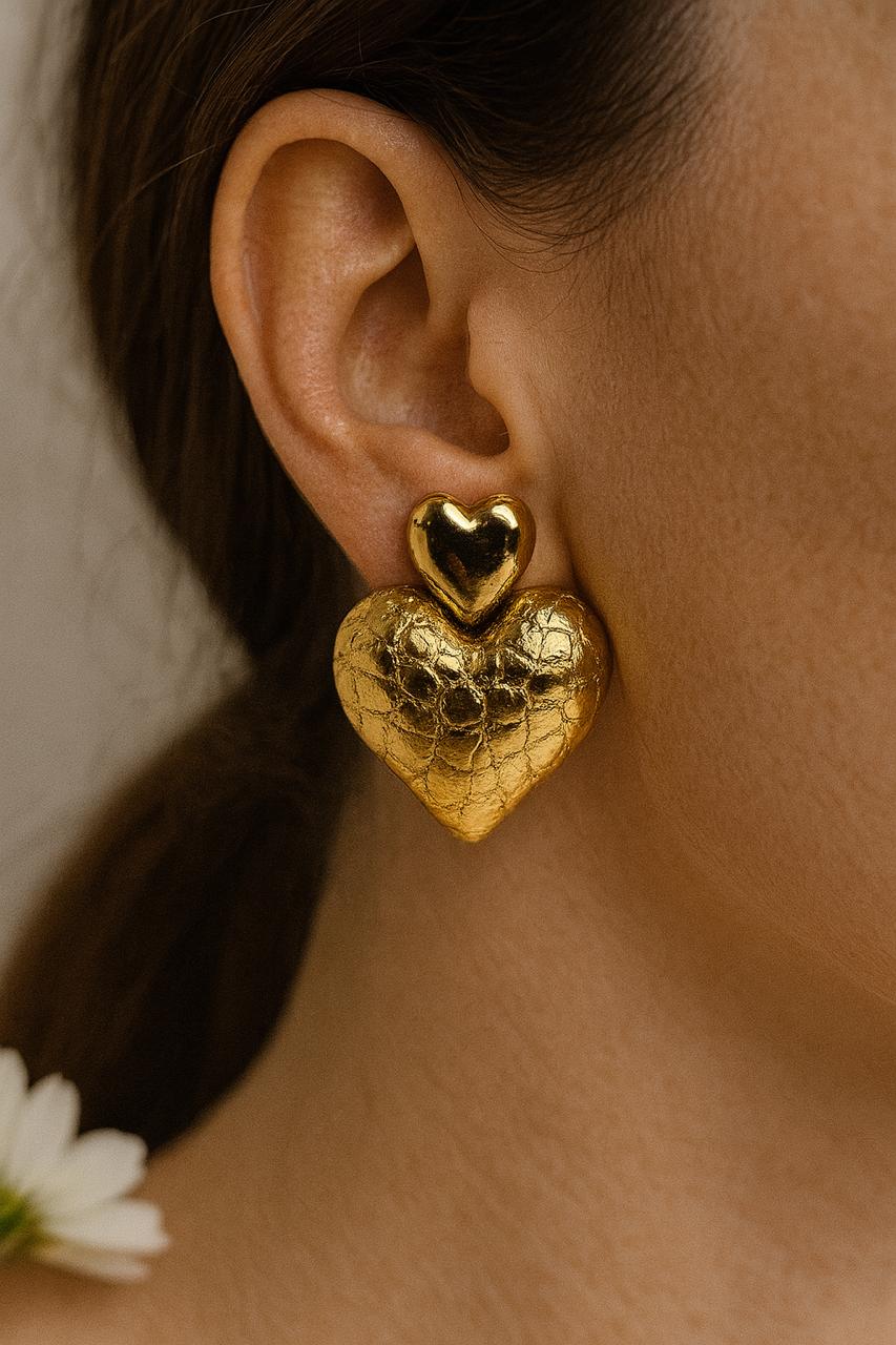 Heart Hustle Anti Tarnish Earrings