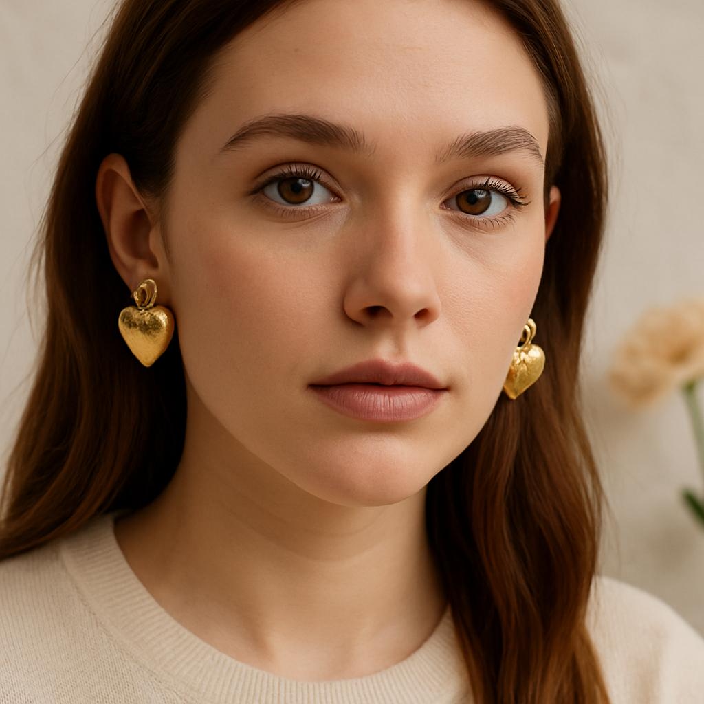 Heart Hustle Anti Tarnish Earrings