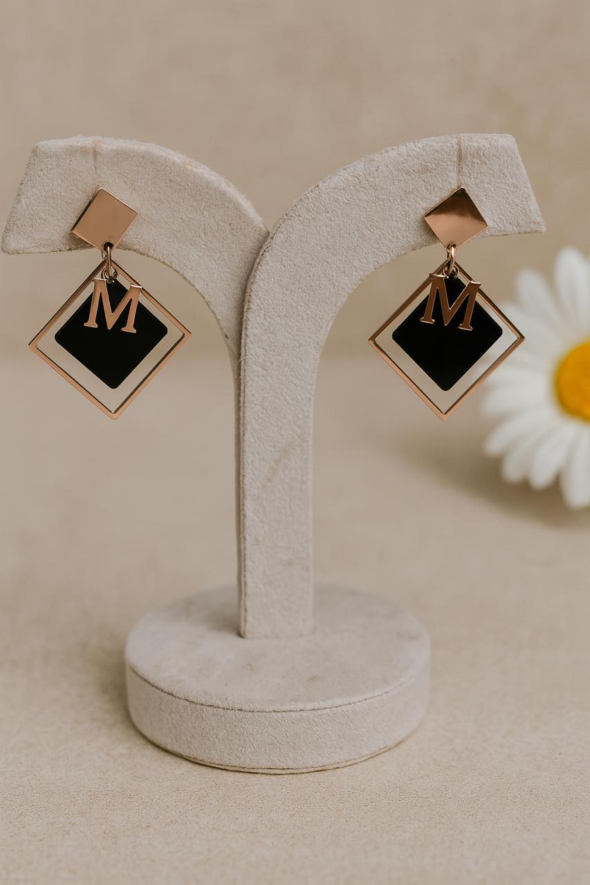 M Statement Anti Tarnish Earrings