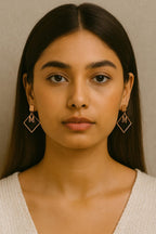 M Statement Anti Tarnish Earrings