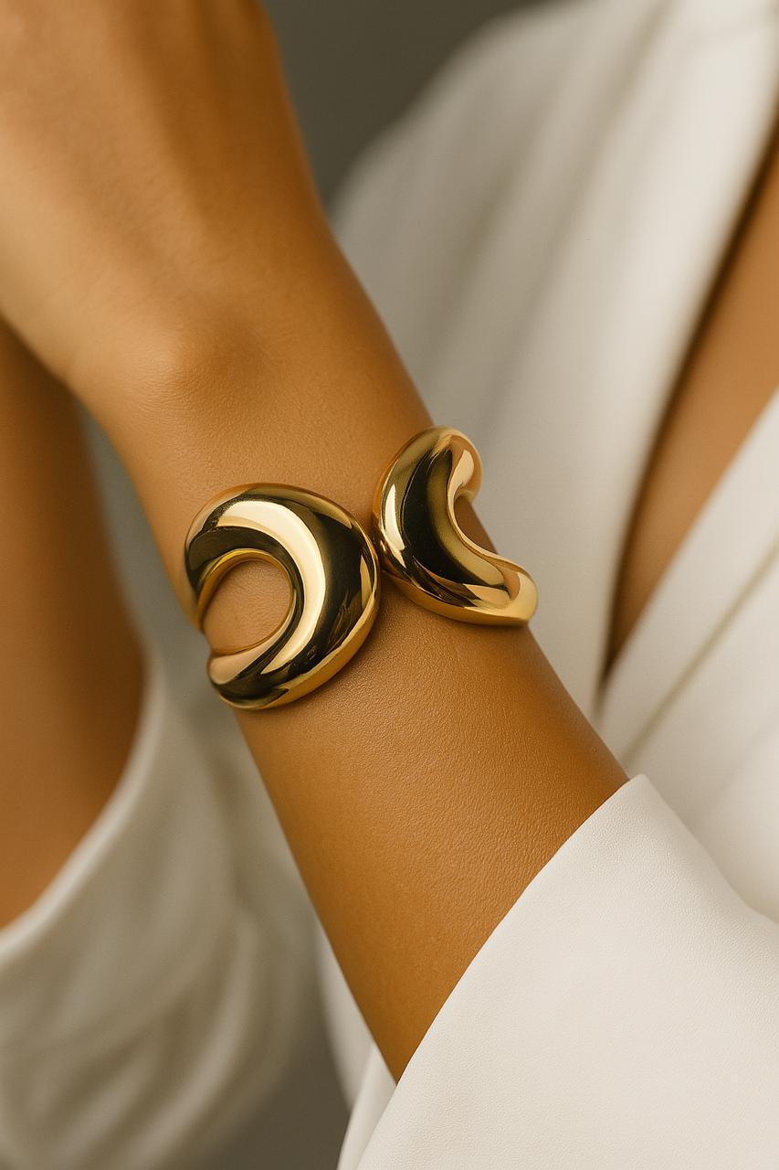 Eclipse Cuff Anti Tarnish Braclete