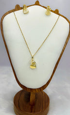 Honey Heart Anti Tarnish Necklace