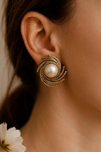 Golden Mirage Anti Tarnish Earrings